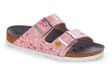 Birkenstock Arizona ESD Sandales d'intérieur pour femmes, motif "Champ de fleurs", rose, taille 40