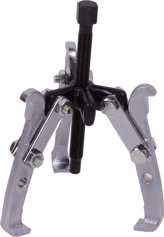 Seneca Bol Poelietrekker 2-3 poot 3'' Zilver, Zwart