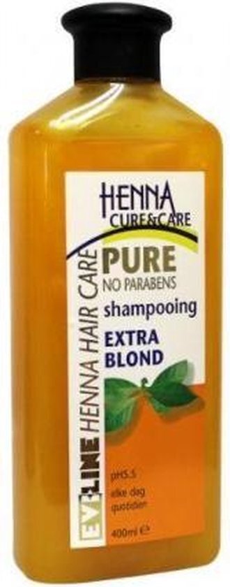 Evi-Line Henna Cure & Care Shampoo Extra Blond 400ml
