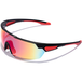 Hawkers Lunettes de Soleil Polarisées Rouges pour le Cyclisme