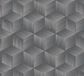 A.S. Création 3D RETRO BEHANG | Grafisch - Zwart Grijs - Vliesbehang