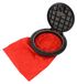 Trappe de kayak pliable de 6 pouces - Plaque de pont - Couvercle marin - Plaque de pont rétractable - Vis de fixation - Léger et portable - Couvercle de kayak