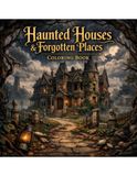 Haunted Houses & Forgotten Places: 50 Eerie and Intricate Coloring Pages for Adults and Skilled Artists