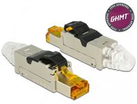 Delock RJ45 Plug field assembly Cat.8.1 metal