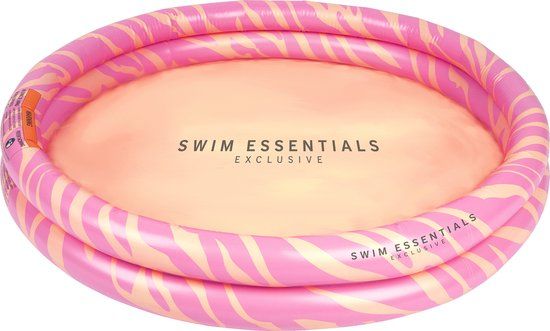 Swim Essentials Roze Panterprint Baby Zwembad Ø 100 cm