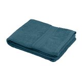 STOF Lovely CASA Badhanddoek, 70 x 140 cm, biologisch katoen, petroleum