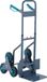 Merkloos Relaxdays traploper steekwagen - opvouwbaar - tot 200 kg - in hoogte verstelbaar - grijs-blauw