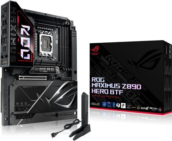 ASUS ROG MAXIMUS Z890 HERO BTF Intel Z890 LGA 1851 ATX Moederbord