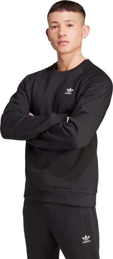 adidas Originals Trefoil Essentials Sweatshirt Heren Zwart