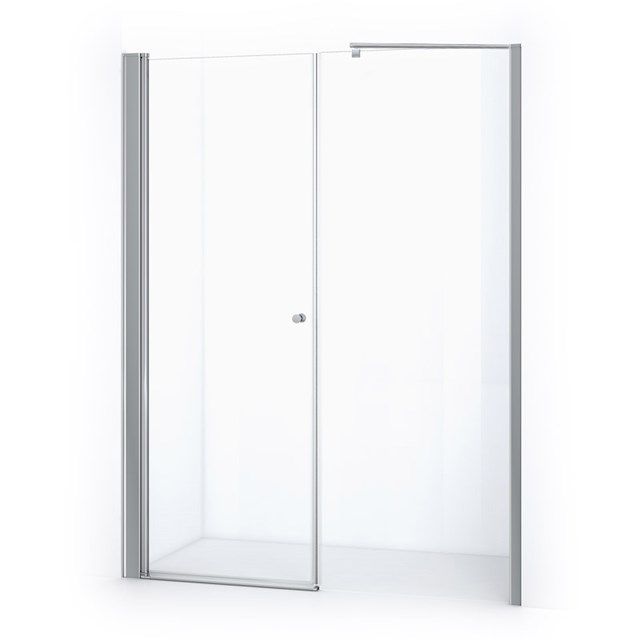 Maxaro Douchewand met Draaideur Zircon Comfort 160cm Chroom