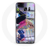 Maniacase Hoesje voor Samsung Galaxy S7 Pursue Your Dreams Mía Cáceres en Juanma Portolesi