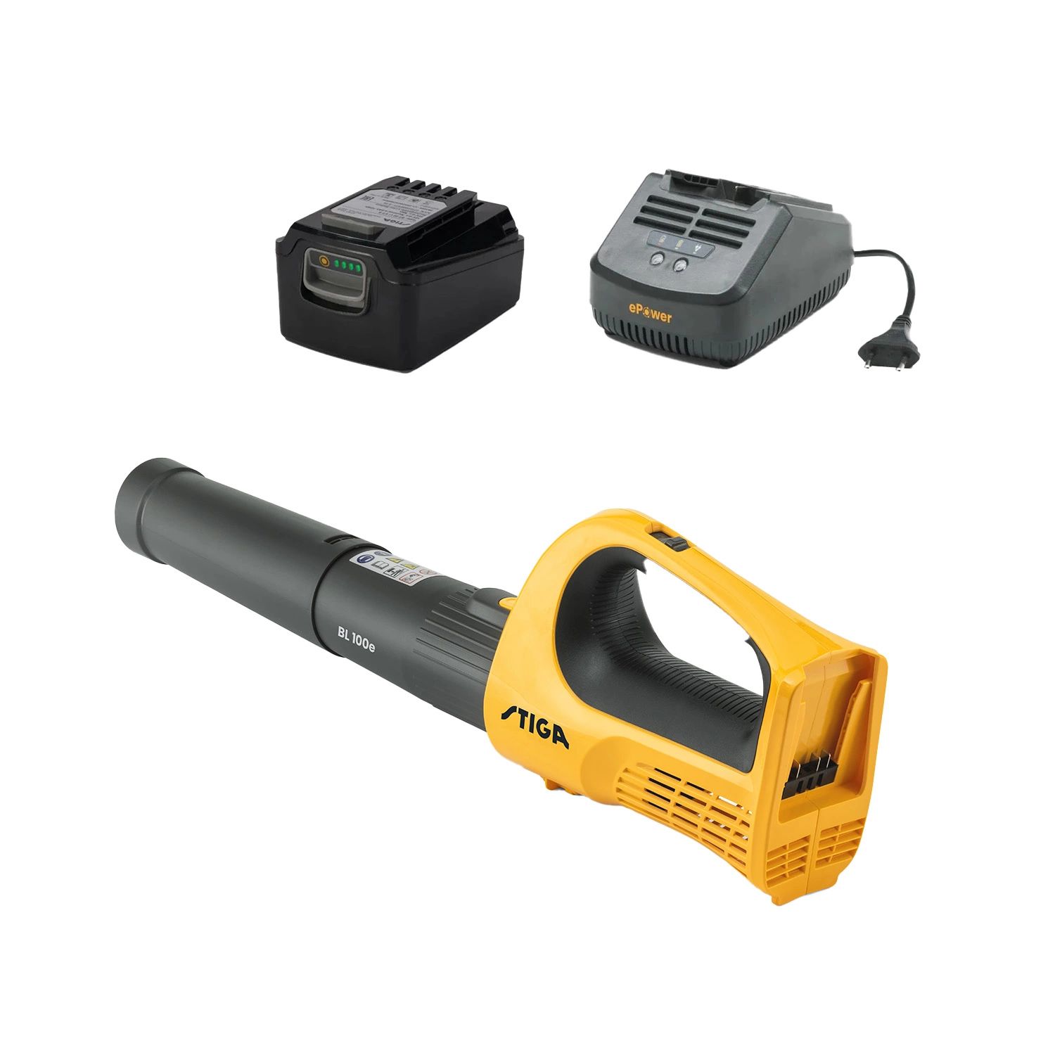 STIGA BL 100e Accu Bladblazer Set (20V, Incl. Accu & Lader)