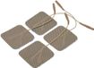 E-Stim Systems Electrosex Standard Pads - Électrodes auto-adhésives - 4 pièces