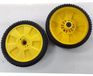 Set de 2 roues de tondeuse, 8 pouces, convient à différents modèles