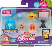 Adopt Me! AME0062 Set van 6 figuren - onderwater