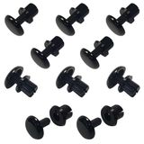 cyclingcolors 10 x kunststof klinknagels auto bevestigingsclips universele bumpers sierlijsten plastic clips spreidklinknagels carrosserie bevestigingsset Ø4,1 mm x 2 mm-5 mm