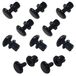 cyclingcolors 10 x kunststof klinknagels auto bevestigingsclips universele bumpers sierlijsten plastic clips spreidklinknagels carrosserie bevestigingsset Ø4,1 mm x 4,5 mm-5,5 mm