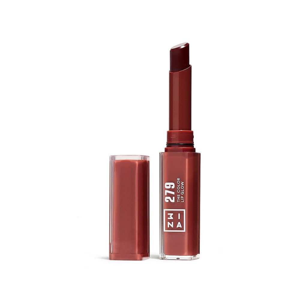 3INA The Color Lip Glow Lipstick 279 - Brown Red