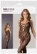 Mandy Mystery Lingerie – Erotische Catsuit met Diep Stretchend Decolleté voor Pure Opwinding – Maat S/M - Zwart