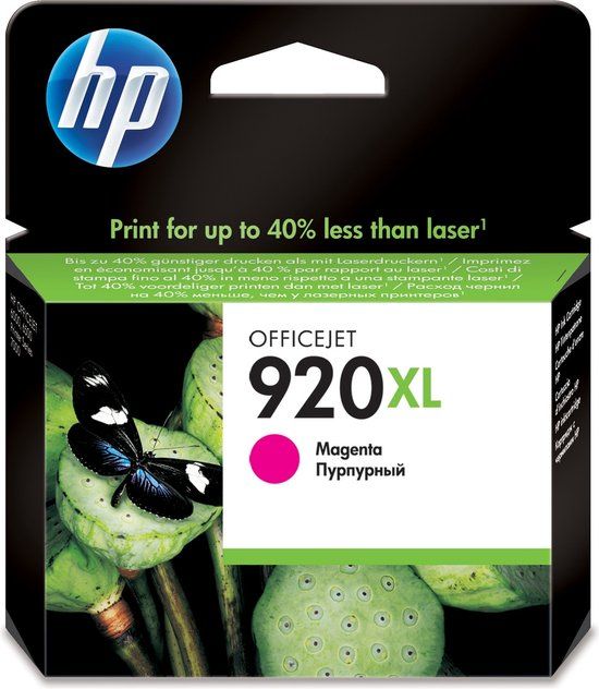 HP 920XL Magenta Ink Cartridge - Original