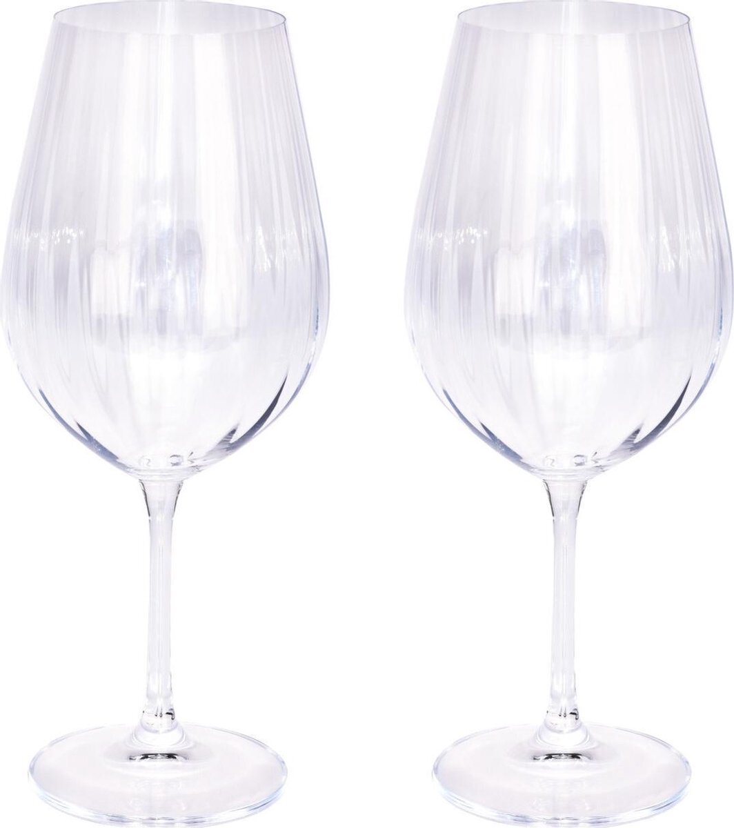 Atmos Fera 2x Rode wijnglazen 69 cl/690 ml van kristalglas - Kristalglazen - Wijnglas - Cadeau voor de wijnliefhebber