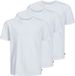 JACK & JONES JUNIOR T-shirt - wit (set van 3)