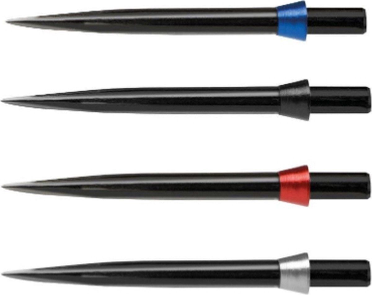 Red Dragon Trident Point Black - Silver Dartpijlen - Metaal - Zwart/Zilver - 2021
