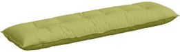 vidaXL Rugkussen Lichtgroen 180 x 19 x 50 cm Stof