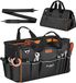 VEVOR Sac à outils 51x25x28cm, Sac de rangement avec 14 poches intérieures et 19 poches extérieures, Organiseur d'outils en polyester imperméable avec bandoulière et fermeture éclair, Sac à outils pour artisans