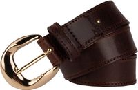 Legend Dames Leren Riem Bruin 105cm