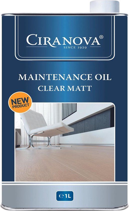 CIRANOVA MAINTENANCE OIL clear matt 1 liter