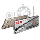 Kettingset DID Kettingset staal 520ZVM-X / 106 klinknagel slot voor Kawasaki Ninja R Z 300 cc bj. 2013-2017