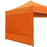 ABCCANOPY Zonnescherm in meer dan 15 kleuren, voor partytenten van 304 x 304 cm met rechte poten, zijwand (1 paneel) met spanbanden