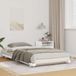 Maison Exclusive - Cadre de lit blanc 90 x 220 cm Bois de pin massif