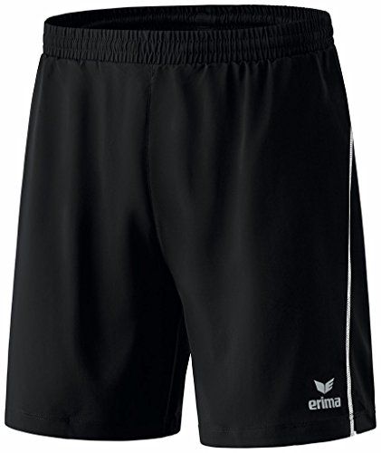 Erima Unisex-Kids Running Basic Shorts - Black - Size 164