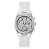 Guess Jelly GW0773L1 Horloge - Siliconen - Transparant - Ø 37 mm