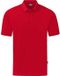 Jako Organic Polo Stretch Heren - Rood | Maat: L