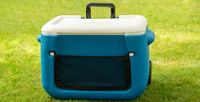 Coleman 50 QT Polylite koelbox op wielen