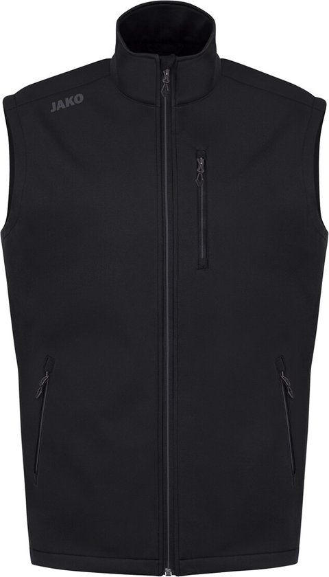 Jako Softshell Premium Bodywarmer Heren Zwart XXL