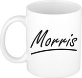 Bellatio Decorations Morris Naam koffiemok - wit