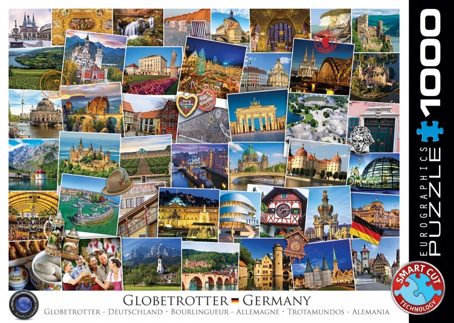 Eurographics Puzzel Globetrotter Duitsland