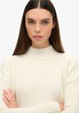 Superdry Essential Mock Neck Jumper W6110501a Ecru Femme XS