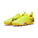 PUMA FUTURE 8 MATCH MG chaussures de football sans lacets, Noir/Jaune, Taille 38,5