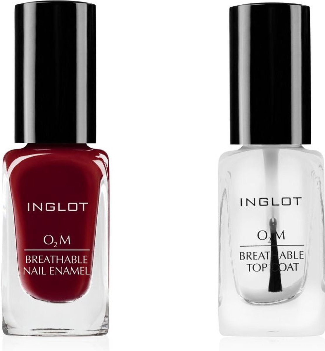 Inglot O2M 652 + Top Coat