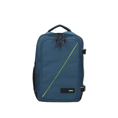 American Tourister Take2Cabin - Easyjet cabinetas 36 x 20 x 45 cm, 38 l, 0,70 kg, handbagage, vliegtuigrugzak M onder de stoel, blauw (Harbor Blue)