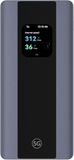 5G Mobile WiFi Pro 5, E6888, Wifi 6 AX3000, DL 3600 Mbps/UL 500 Mbps, Draagbare mobiele hotspot, mobiele router met simkaart, 7000mAh-batterij als Powerbank, 30 maanden garantie