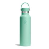 Hydro Flask Standard Flex Cap 621 ml (21 oz) Bottle – Roestvrij Staal, Lekdicht, Bekerhouder Compatibel – Geïsoleerd 24 Uur Koud & 12 Uur Warm – Mermaid Green
