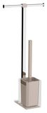 Gedy Regenboog RVS Staande Kolom, Transparant/Beige, 25,7 x 16 x 58,8