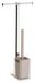 Gedy Regenboog RVS Staande Kolom, Transparant/Beige, 25,7 x 16 x 58,8