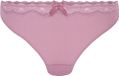 Hunkemöller Dames Lingerie String Lola - Roze - maat L